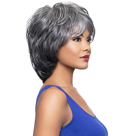 Foxy Silver Wig- Kimberly 