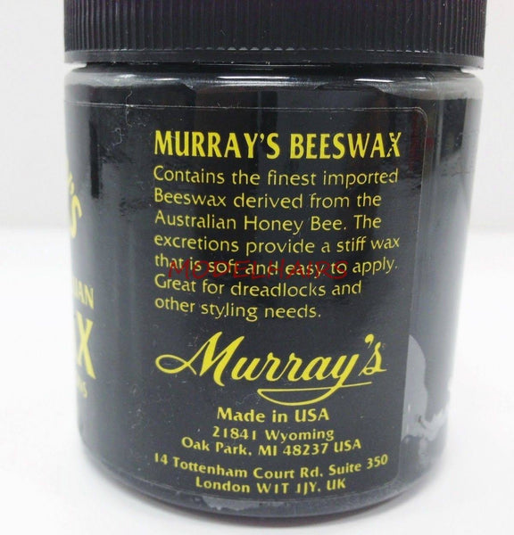  Murrays Beeswax 3.5 oz. Jar (Case of 6) by Murray's