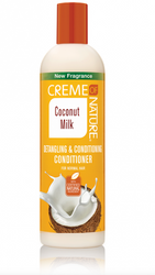 Creme Of Nature Coconut Milk Detangling & Conditioning Conditioner 12 Oz - Textured Tech