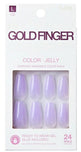 KISS GOLD FINGER JELLY COLOR NAILS - Textured Tech