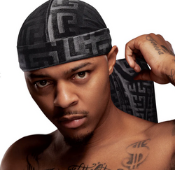 BOW WOW X POWER WAVE PATTERN VELVET DURAG