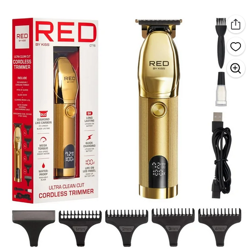 RED BY KISS ULTRA CLEAN CUT CORDLESS TRIMMER