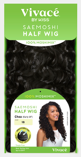 Vivace SAEMOSHI 100% MOSHIMIX Half-Wig Choa Curly 23"