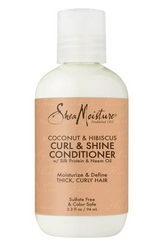 SHEA MOISTURE COCONUT & HIBISCUS SHAMPOO 3.2OZ