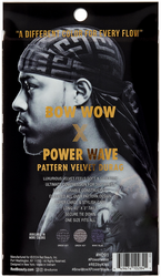 BOW WOW X POWER WAVE PATTERN VELVET DURAG