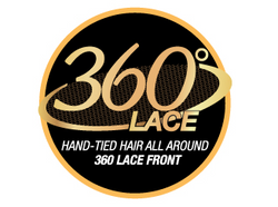 100% BRAZILIAN VIRGIN HAIR 360 LACE IDA NATURAL BLACK
