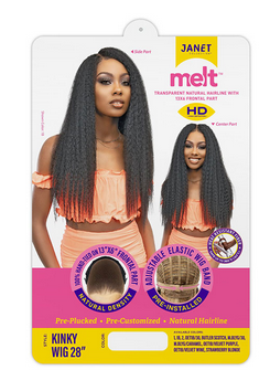 JANET KINKY STRAIGHT HAIR WIG 28'