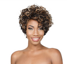 FASHION SOURCE SYNTHETIC PIXIE WIG HEATHER - Textured Tech