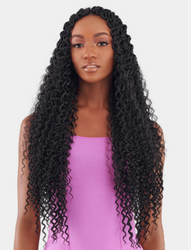 Vivace XPERTS Pre-Looped Crochet Braid 45 Strands 3X Boho Curly Locs 24