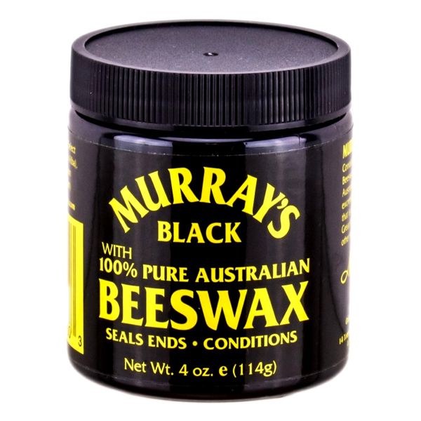 MURRAYS BEESWAX BLACK 4 OZ - Textured Tech