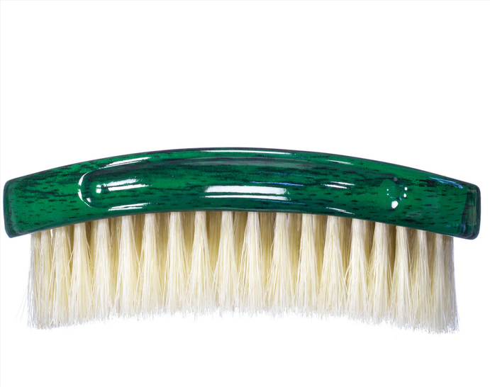 Torino Pro Wave Brush #130- 7 row Square Palm Brush - Hard Reinforced  Bristles