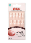 KISS NUDE NAILS 28PCS - Textured Tech