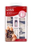 KISS 100 FULL COVER NAILS - Textured Tech