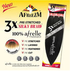 AFREEZM 3X PRESTRETCHED SILKY BRAID 1B