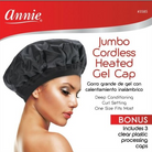 JUMBO CORDLESS HEATED GEL CAP - Textured Tech