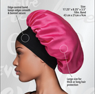 FIRSTLINE EVOLVE SATIN WIDE EDGE BONNET #FUCHSIA - Textured Tech