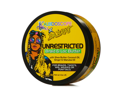 KALEIDOSCOPE X DABRAT UNRESTRICTED BRAID & LOC BUTTER 4OZ | Textured Tech