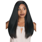 ONLY BRAZILIAN KINKY STRAIGHT Human Hair 3Pack with Closure (Natural) - Textured Tech