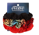 EVOLVE SCRUNCHIE 3PK - Textured Tech