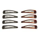 PINCCAT #P017 HAIR CLIPS 8PCS - Textured Tech